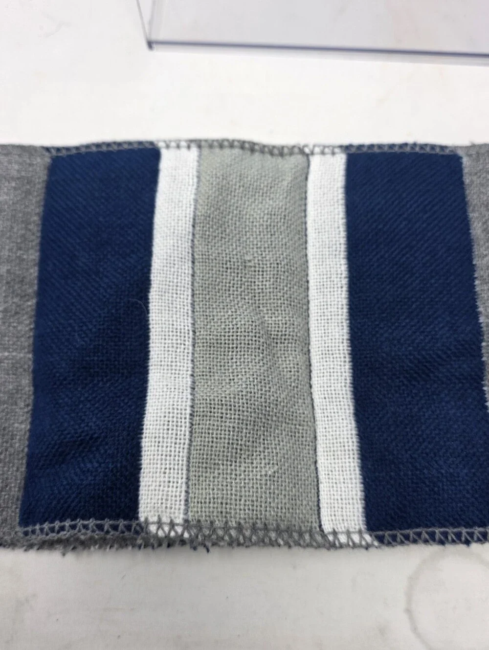 Dallas Cowboys Reversible Scarf Adult One Size Blue Gray NFL Football (Read)